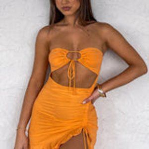 NWT White Fox Boutique Tuscan Dreams Mini Dress